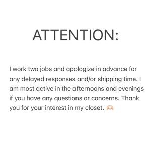 Important info please read